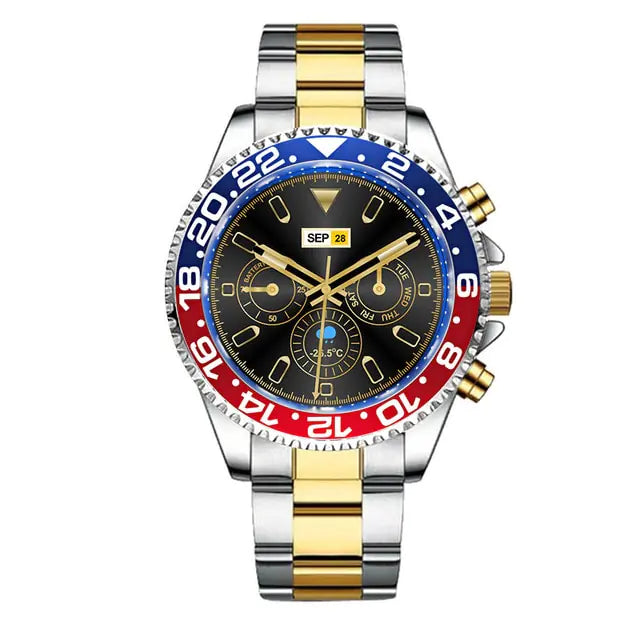 Black Pro Men Smart Watch by Lamp Post with digital display and sleek design, ideal for fitness and everyday use.