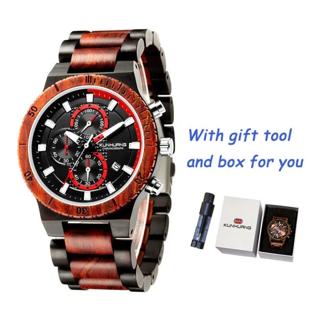 Men's Quartz Watch by Lamp Post with bronze case, featuring a sleek dial and stainless steel strap, displayed on a neutral background.