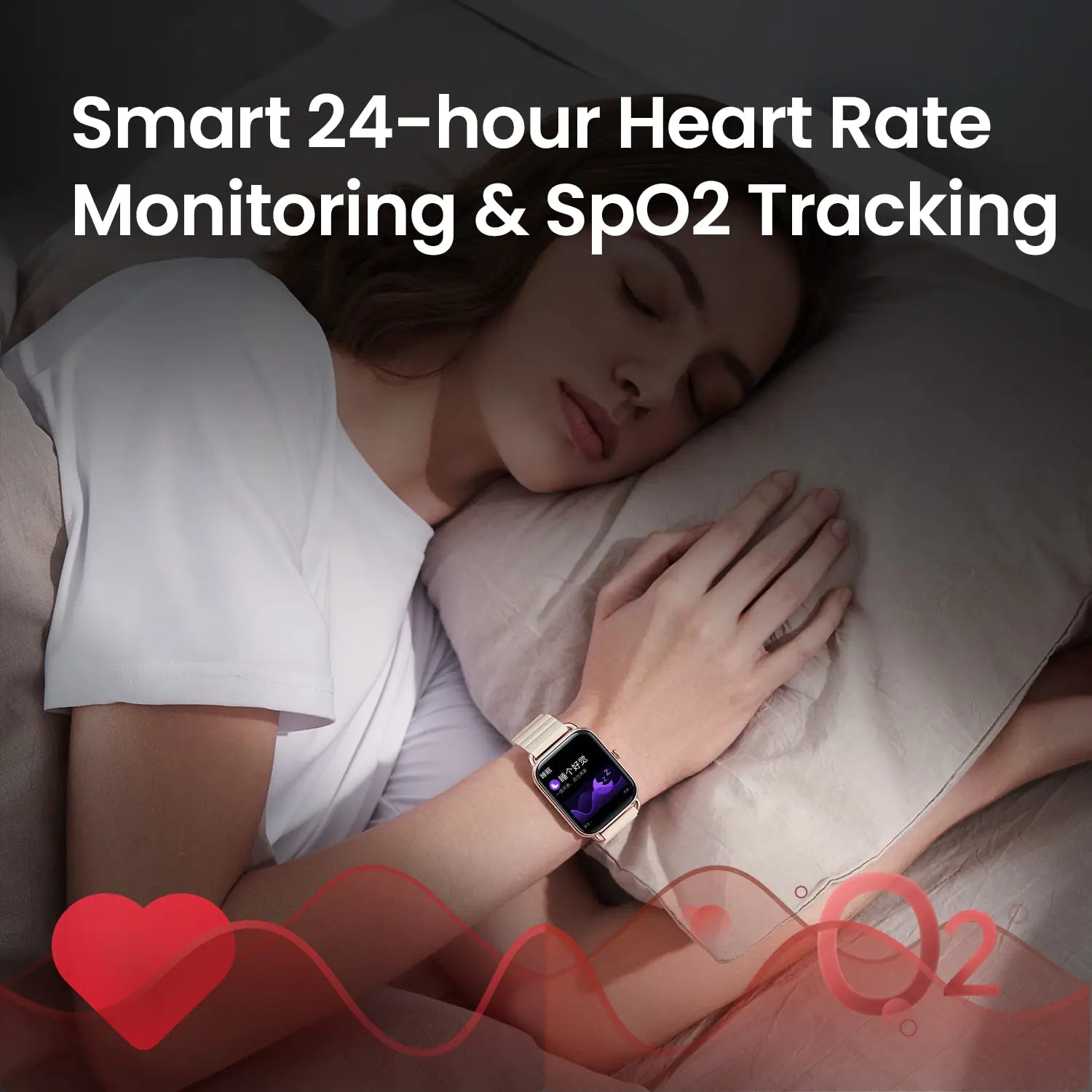 Gold AMOLED display smart watch by Lamp Post with magnetic strap, suitable for men and women, showcasing a modern watch face.
