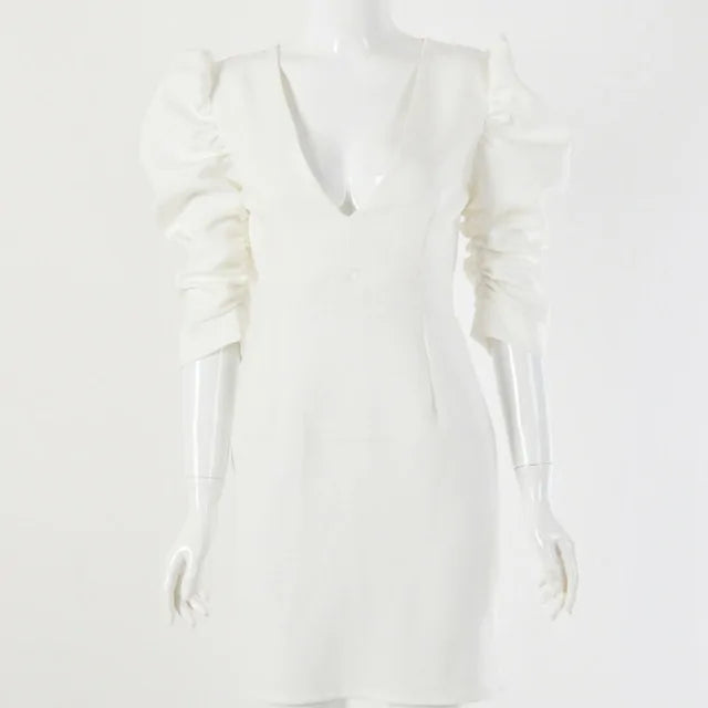 White spring new women’s dress by Lamp Post, featuring a lightweight, flowy design perfect for warm-weather outfits.