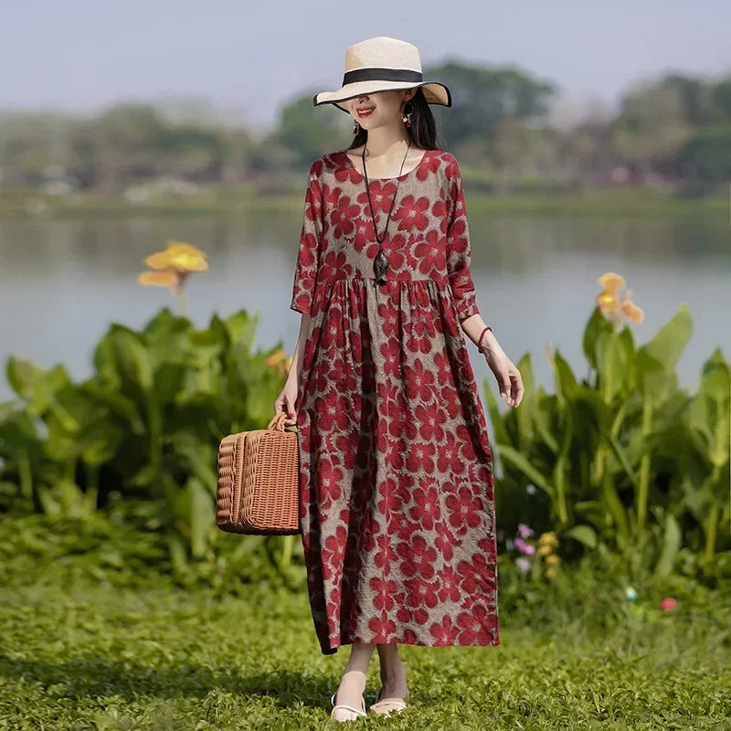 Women’s summer dress from Lamp Post’s best collection, featuring a stylish, lightweight design perfect for warm weather.