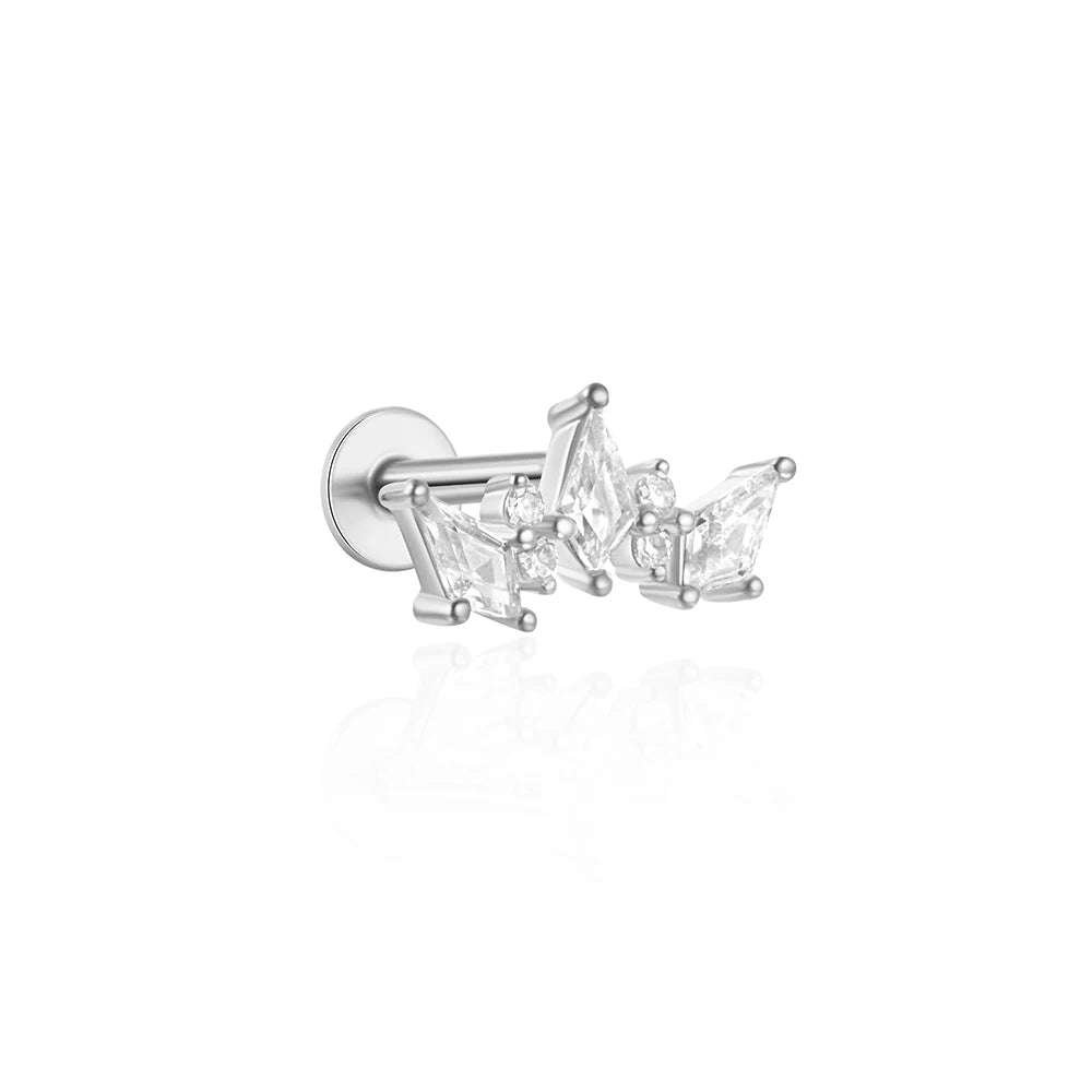 Lamp Post women's pierced stud earrings with small, elegant designs, perfect for parties or gifting.