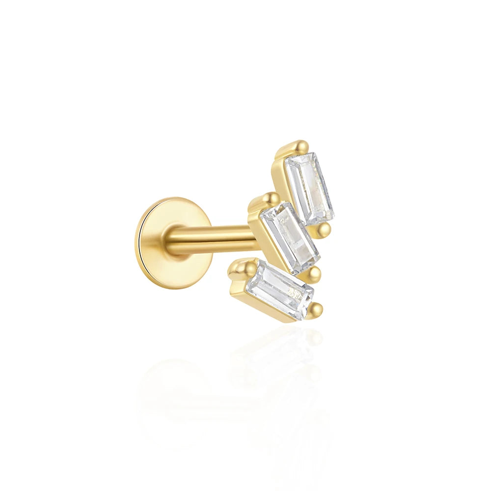 Lamp Post pierced stud earring for women, stylish and elegant women’s earrings ideal for parties and gifts.