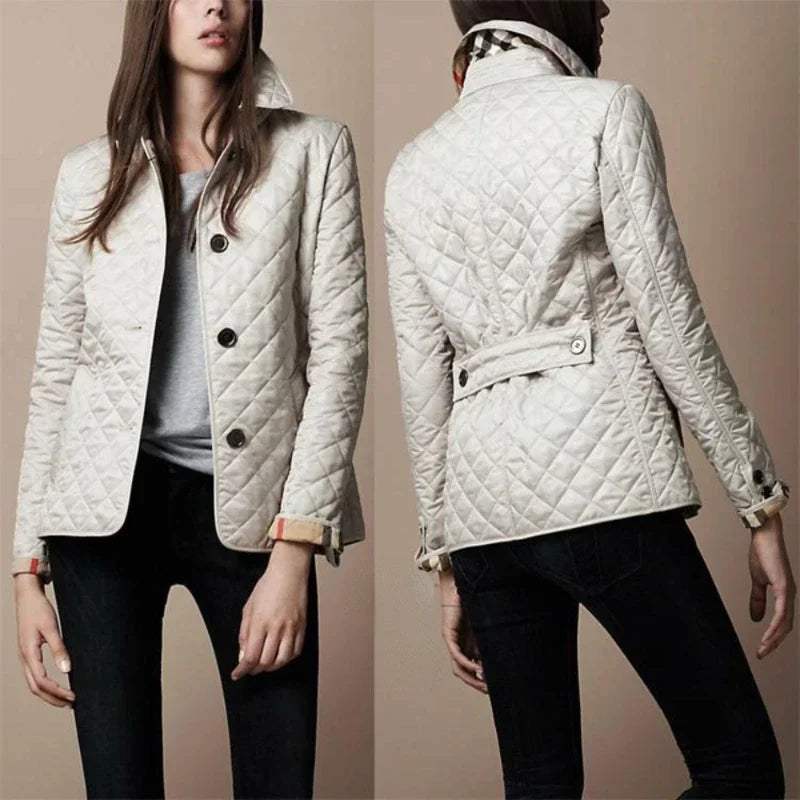 Red Lamp Post women's winter jacket in 4XL, warm coat designed for winter weather and outdoor warmth.