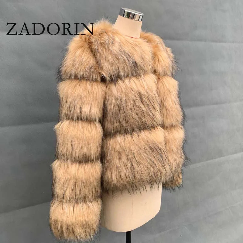 Yellow women’s winter fashion coat by Lamp Post featuring grey tips, stylish women’s jacket perfect for cold weather.