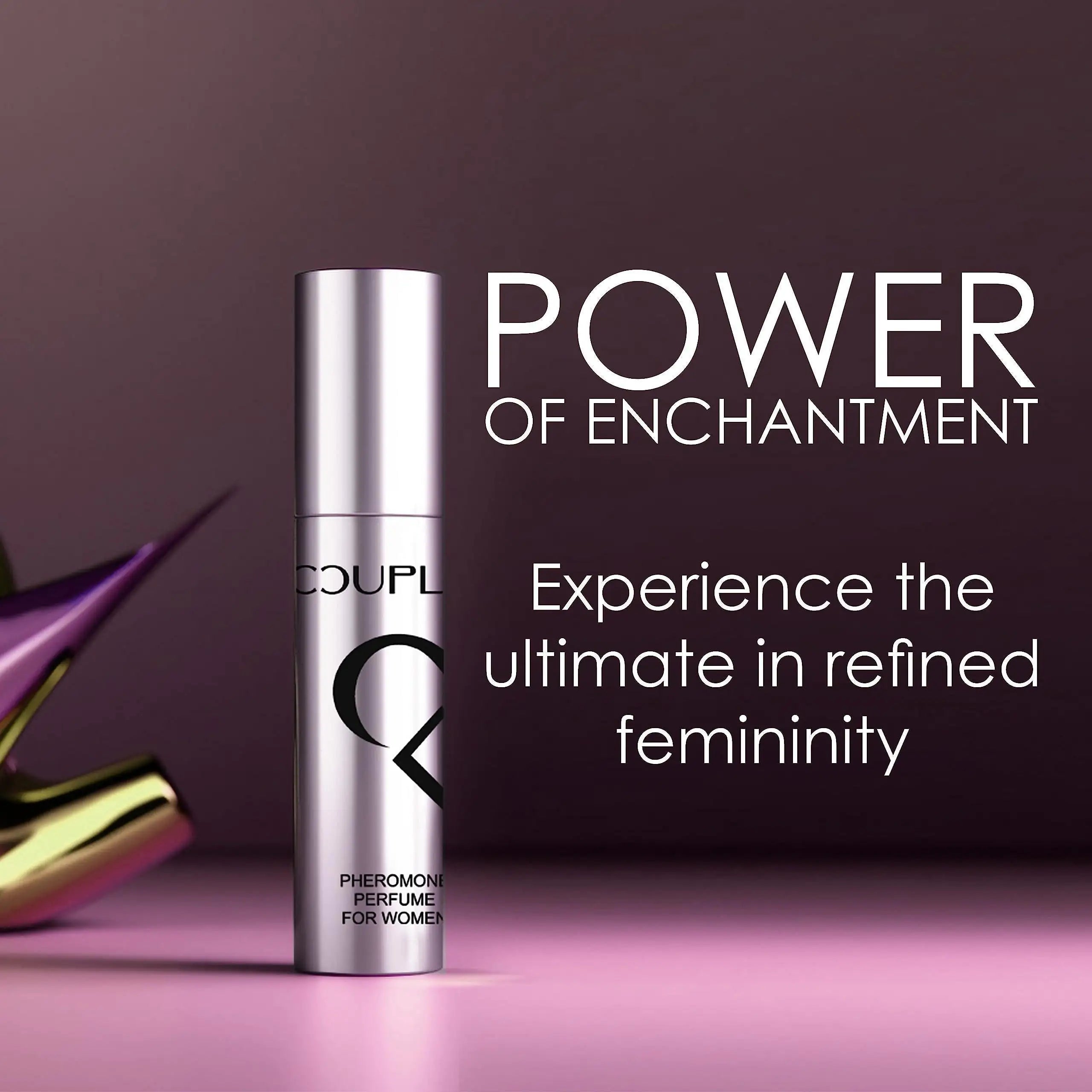 Lamp Post women’s oil perfume roll-on, 10ml, long-lasting pheromones fragrance with elegant packaging and smooth application.