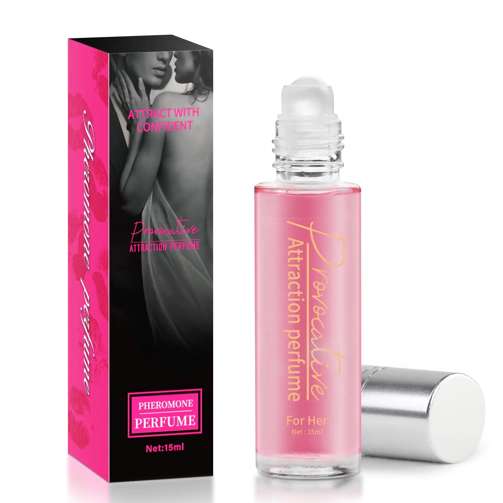 Lamp Post women’s perfume with pink floral scent, designed to attract men, elegant bottle showcasing a feminine fragrance.