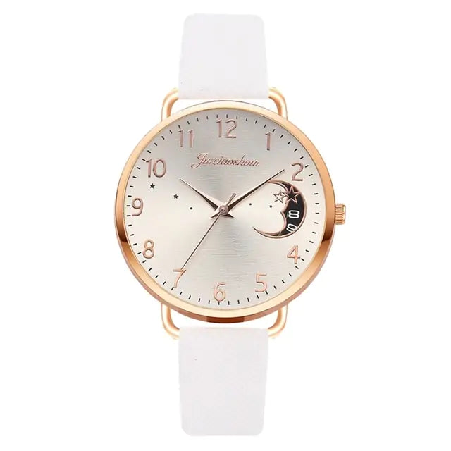 Women bracelet and watch set from Lamp Post featuring a stylish bracelet and matching watch on a sleek design.