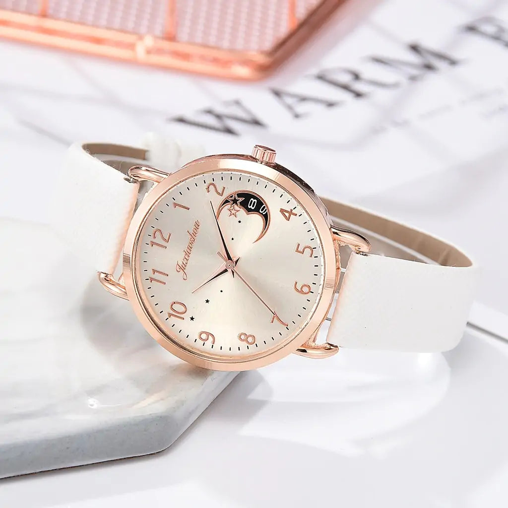 Women bracelet and watch set by Lamp Post, featuring a stylish bracelet and matching watch in a coordinated design.