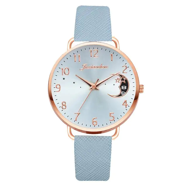Women bracelet and watch set by Lamp Post, featuring a stylish watch with matching bracelet, elegant accessories for women.