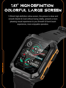 Smart Watch Men Sport Waterproof