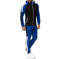 Men Hoodie Jacket + Pants Tracksuit