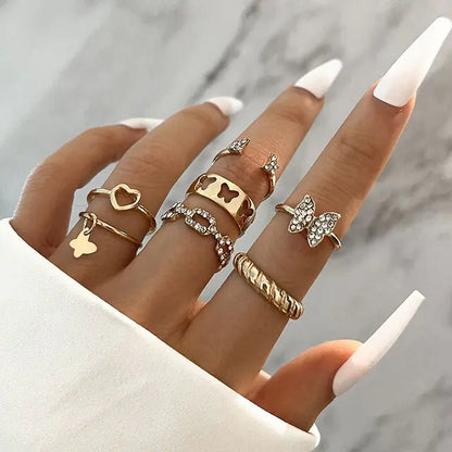 Women Rings Set