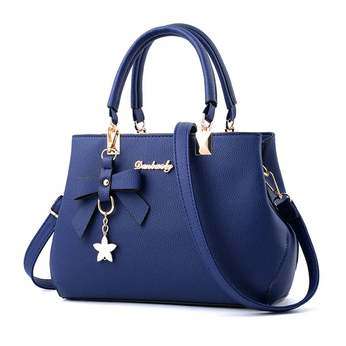 Pink classic elegant women's handbag with top handle, satchel style, crossbody wallet, featuring a refined and stylish design.