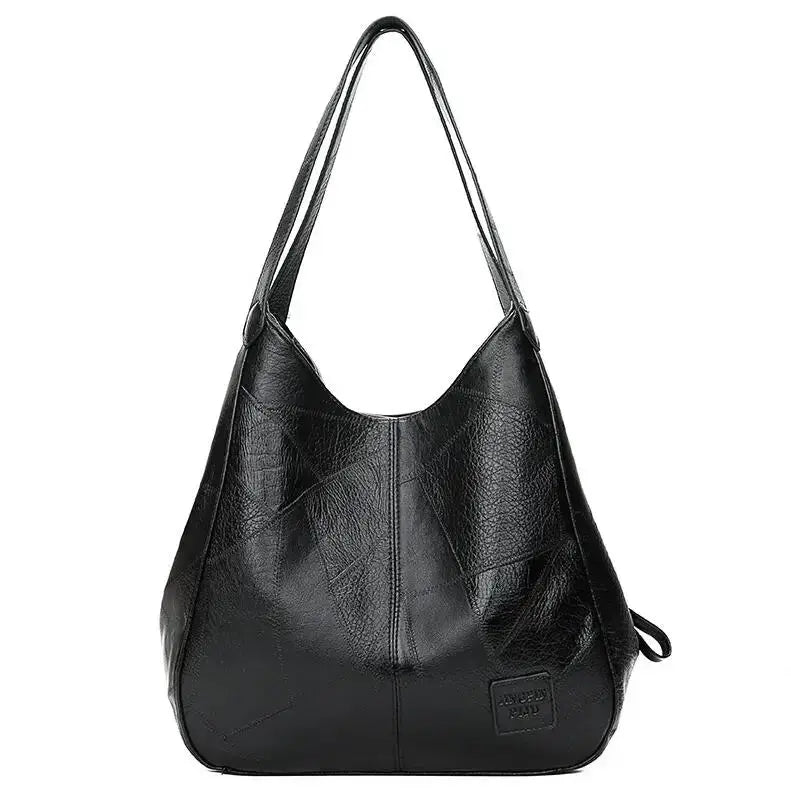Vintage Yogodlns women's handbag with top handle and shoulder strap, showcasing a stylish designer luxury tote bag.