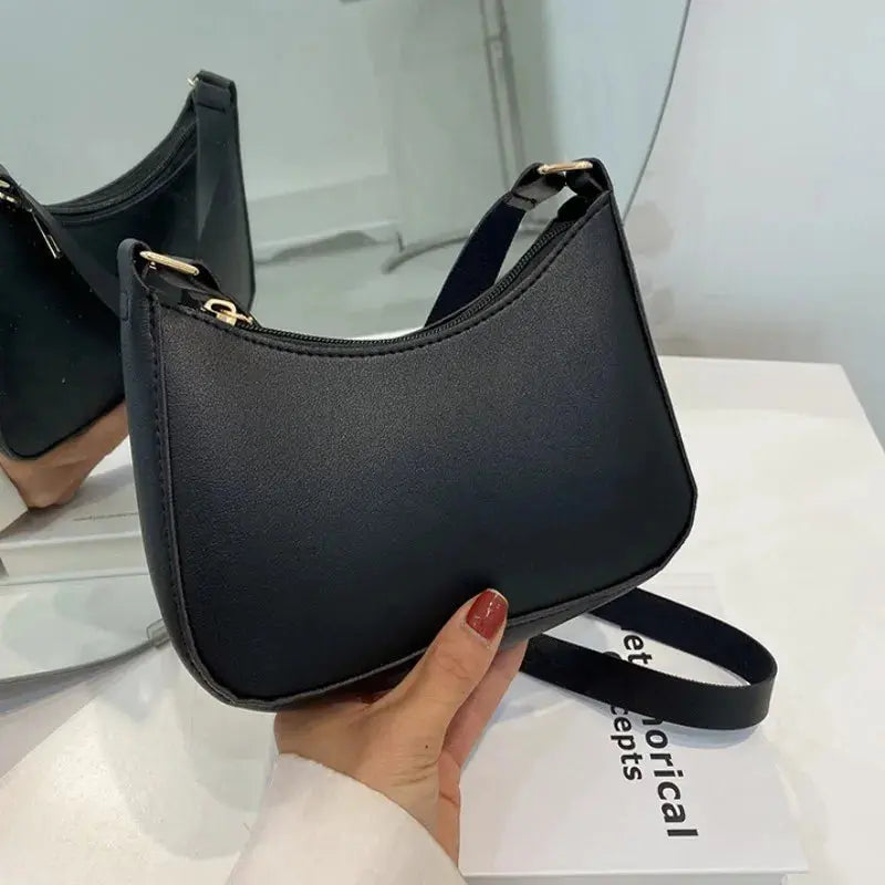 Khaki leather women's shoulder bag with casual design, featuring a hobo style, perfect for everyday use and stylish women’s handbags.