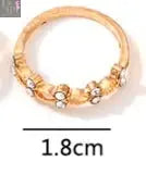 Elegant women’s ego ring from My Store, perfect as a Mother’s Day or girlfriend gift, showcasing intricate jewelry design.