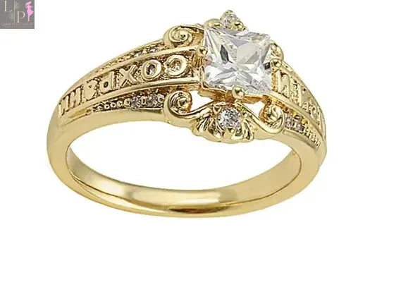 Silver Mystique CZ ring for women, bridal and gift ring with sparkling stones, ideal for moms, girlfriends, or special occasions.