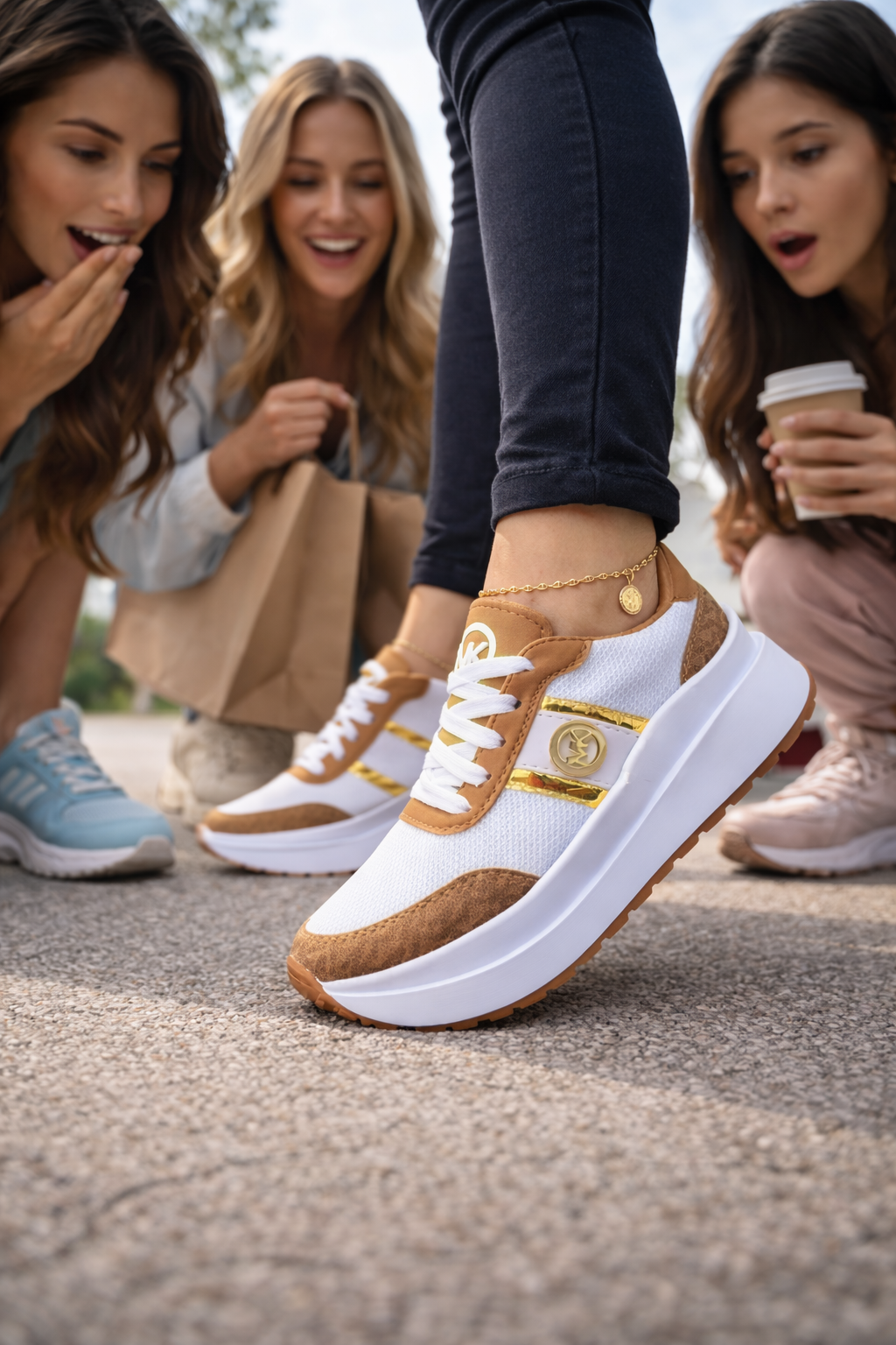 Black women's casual sports shoes from My Store, size 36, designed for comfortable everyday wear.