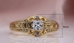 Mystique CZ Ring Women Bridal Ring Women Ring Mom Ring Gift for Girlfriend Ring