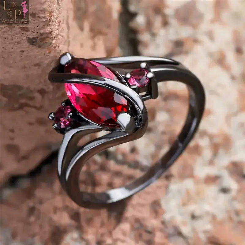 Crystal Ring for Women, Mother Gift Rings, White Crystal Gift Rings My Store