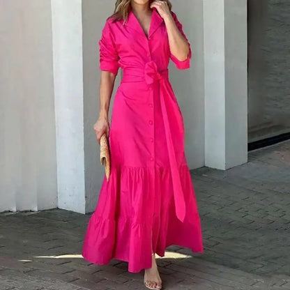 Pink Casual Dress