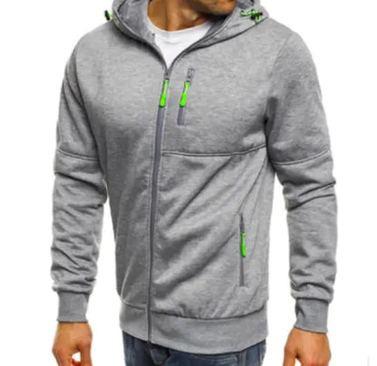 Men Hoodie Cotton Jacket